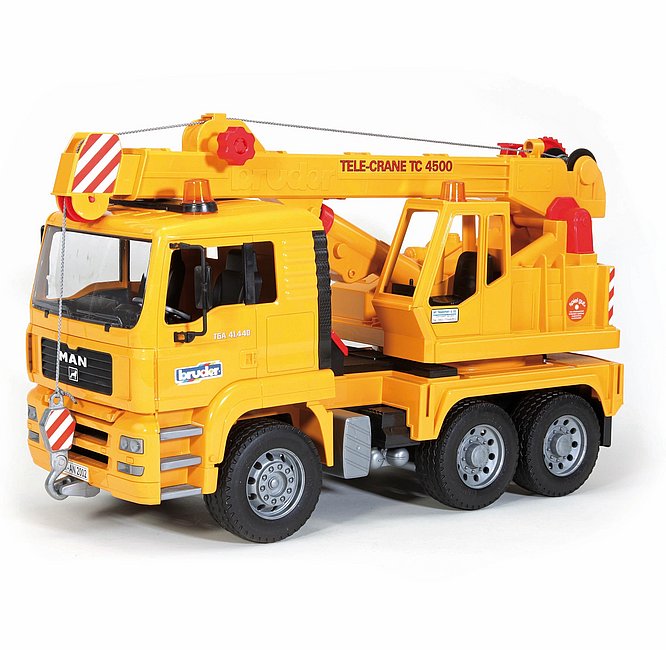 Bruder - MAN TGA kraanwagen (zonder licht- en geluidsmodule)